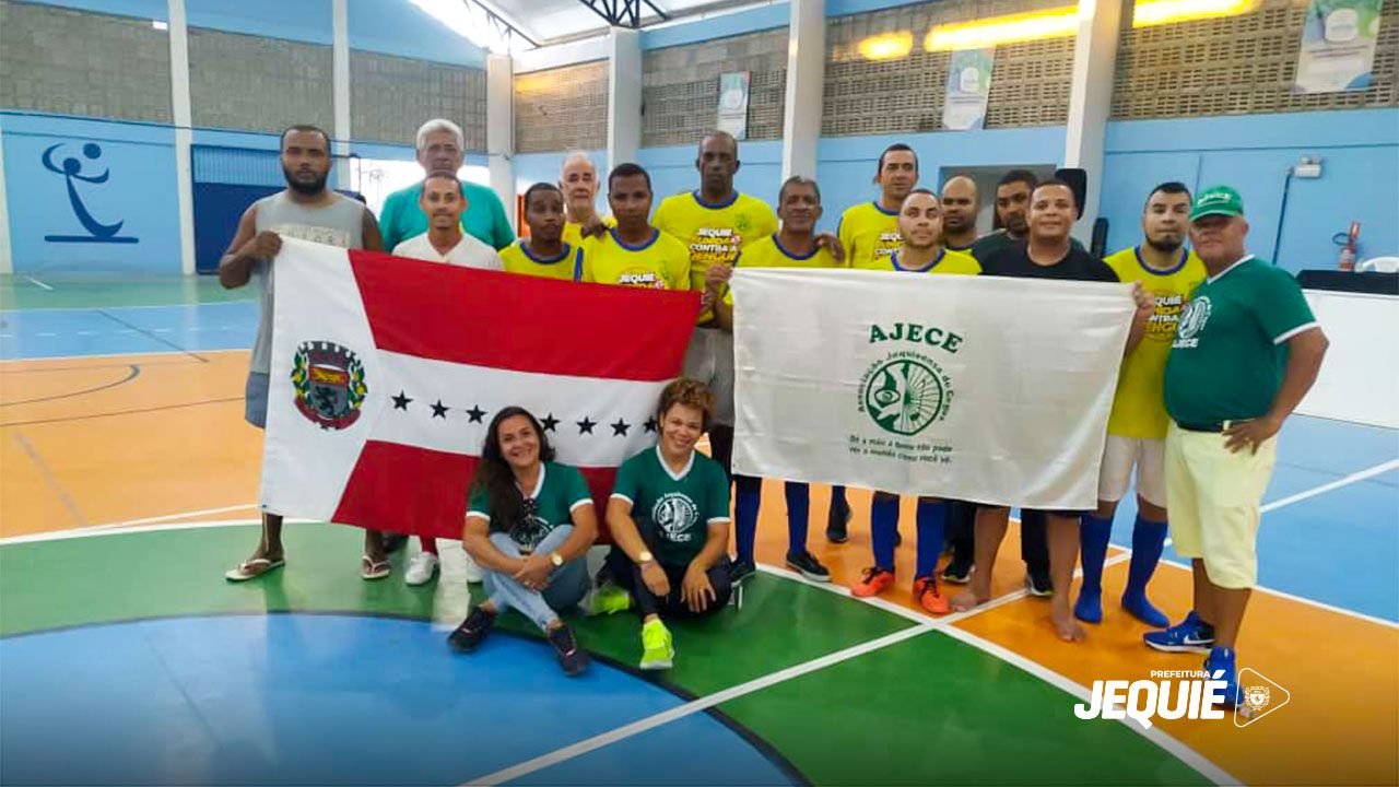 Com apoio da Prefeitura de Jequié, AJECE se classifica para semifinais do Campeonato Regional Nordeste de Futebol de Cegos